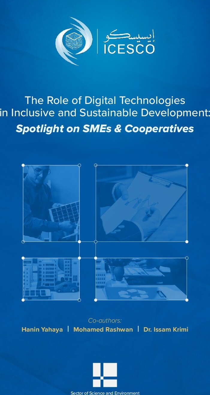 The Role of Digital Technologies in Inclusive and Sustainable Development